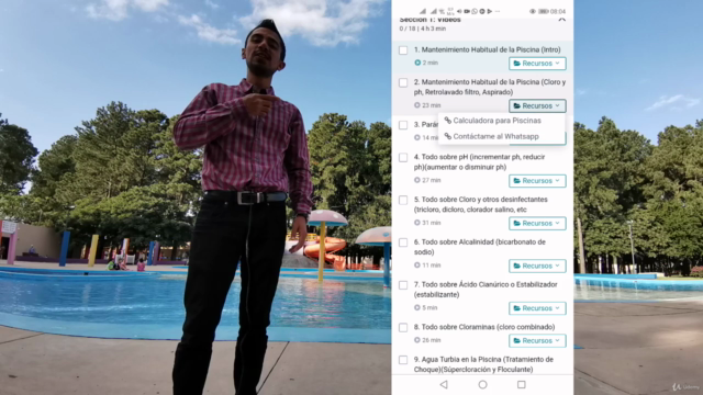 Aprende a mantener tu piscina y Obtén Asesoría Personal – Screenshot 3