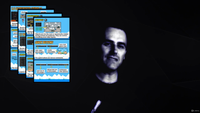 Become a video game developer with Gamemaker Studio 2.3 – Screenshot 3