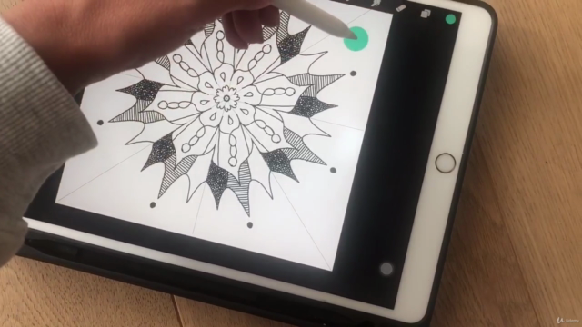 Ipad (Pro) + Procreate: Mandalas malen und animieren. +Bonus – Screenshot 2
