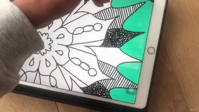 Ipad (Pro) + Procreate: Mandalas malen und animieren. +Bonus – Screenshot 3