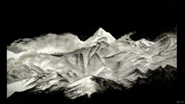Level 1 - Drawing & Sketching Landscapes in Charcoal – Screenshot 1