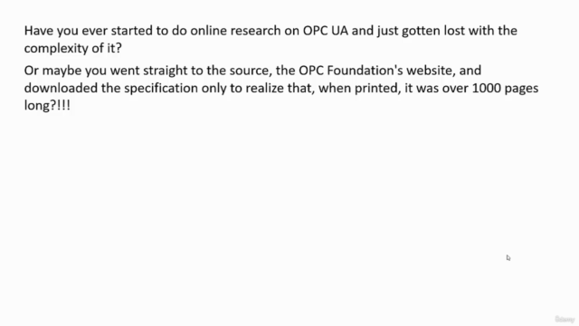 A Practical Introduction to OPC UA – Screenshot 1