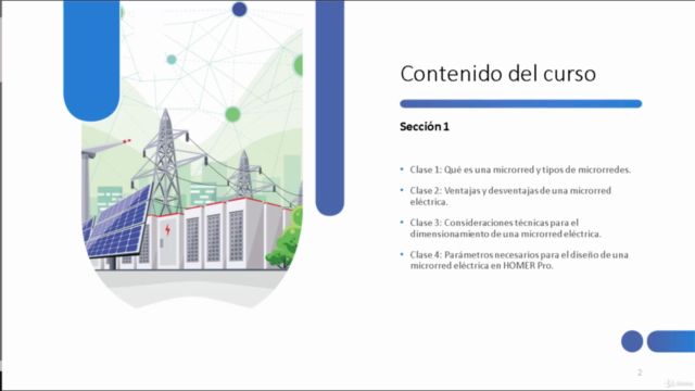 Microrredes Con HOMER Pro. (Energías Renovables) – Screenshot 2