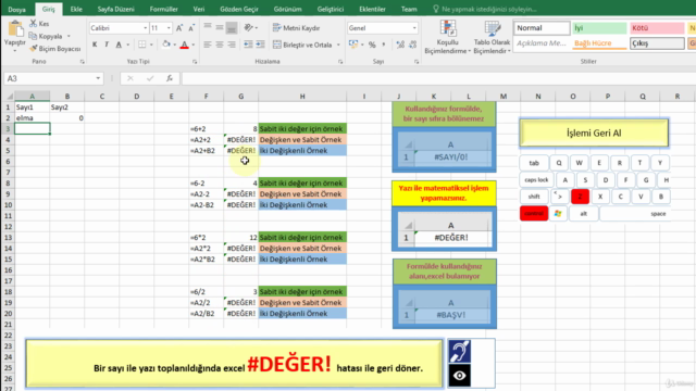 Excel ile İlk Tanışma – Screenshot 2