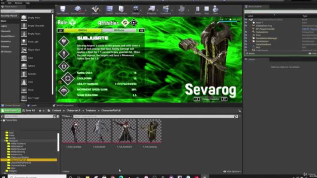 Unreal Engine: Character UI – Screenshot 4