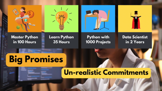 Hands-On Python 3 for Programmers with Timelines in Mind – Screenshot 1