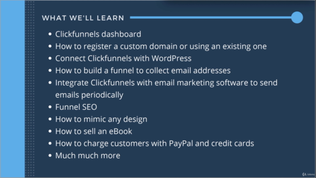 The Ultimate Clickfunnels and Sales Funnels Course! – Screenshot 1
