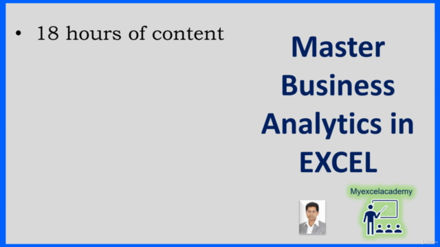 MBA in Excel- Master Business Analytics in Excel – Screenshot 1