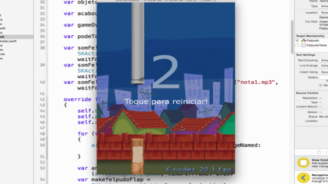 Jogos 2D para iOS 12 com Swift 5 e Xcode 10 - Básico - Screenshot_03