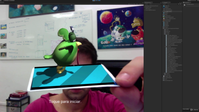 Flappy Bird 3D em Realidade Aumentada com Unity e Vuforia - Screenshot_04