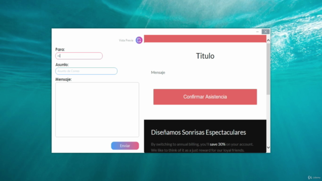 Crea Sistema administrador de correos – Screenshot 2