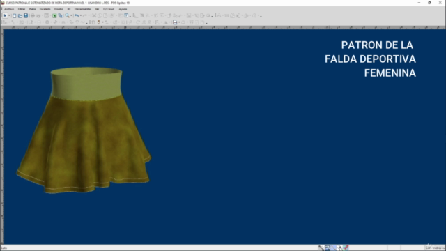 CURSO DE PATRONAJE SISTEMATIZADO DE ROPA DEPORTIVA FEMENINA – Screenshot 2
