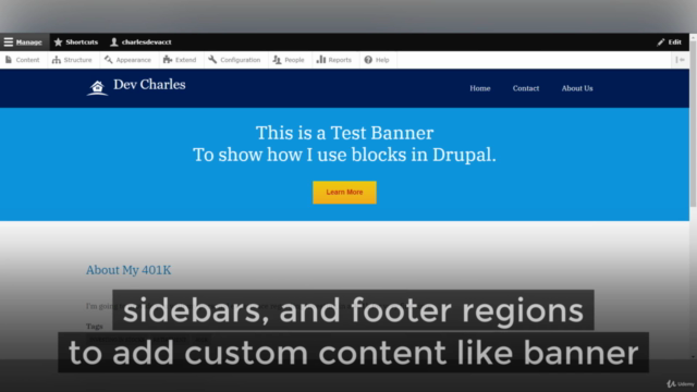 Drupal Fast Start: Learn Drupal in Less Than 2 Hours! – Screenshot 4