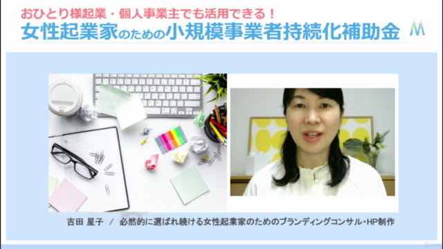 女性起業家のための小規模事業者持続化補助金の書き方&活用法 – Screenshot 1