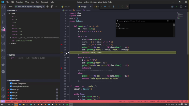 visual studio code debug typescript