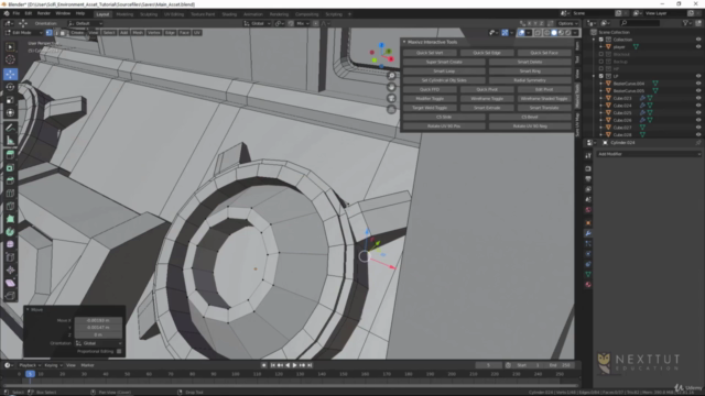 Blender Sci fi Game Asset Creation with Emiel Sleegers - Screenshot_02