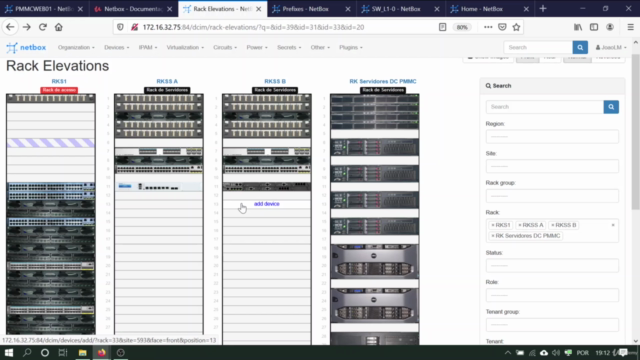 Netbox - Documentação de Redes – Screenshot 1