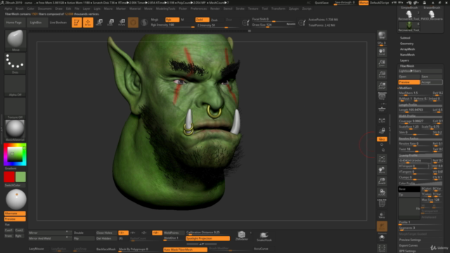 Curso de Introdução ao ZBrush – Screenshot 4