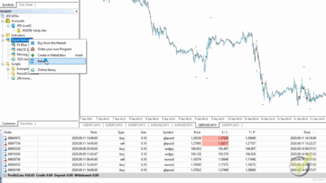 Forex MetaTrader 4: Live Algorithmic Trading + Weekly Robots – Screenshot 4