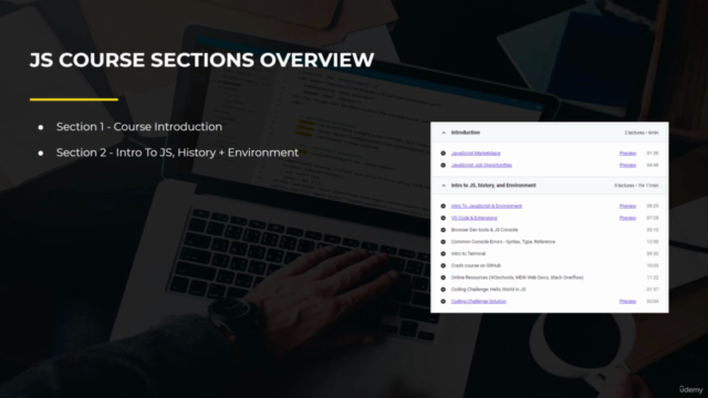 Learn JavaScript from Scratch: The Ultimate Beginners Course – Screenshot 1