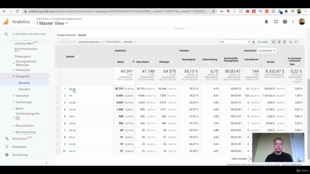 Der Google Analytics Meisterkurs: Datenanalyse von A bis Z – Screenshot 3