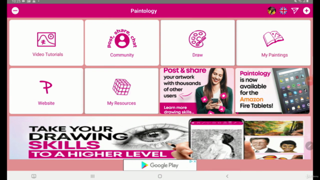 Draw a portrait with Paintology and improve drawing skills – Screenshot 4