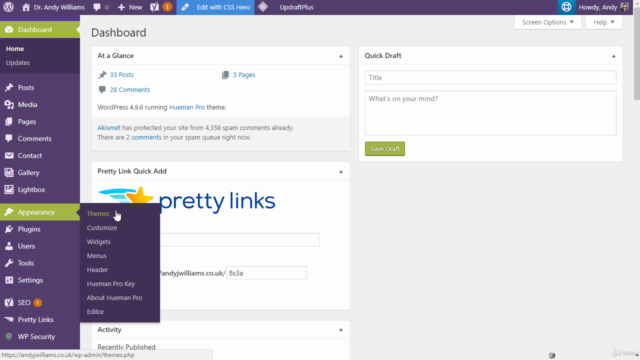 Wordpress for Beginners - Master Wordpress Quickly – Screenshot 4