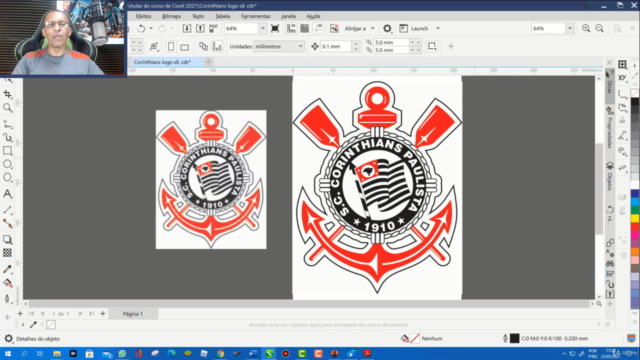 "Curso Completo de CorelDRAW: Do Iniciante ao Avançado" – Screenshot 2
