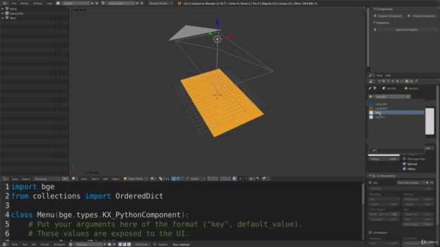 UPBGE 0.2.5: Desenvolva jogos completos - Utilizando python – Screenshot 1