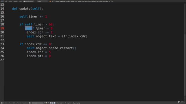 UPBGE 0.2.5: Desenvolva jogos completos - Utilizando python – Screenshot 4