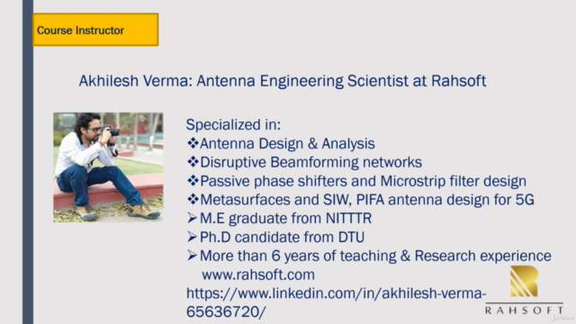 Introduction to Antenna Theory - RAHAE102 – Screenshot 1