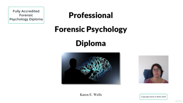 Professional Accredited Forensic Psychology Diploma Course – Screenshot 1