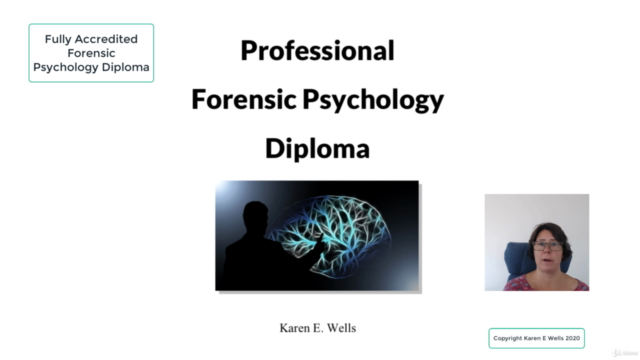Professional Accredited Forensic Psychology Diploma Course – Screenshot 4