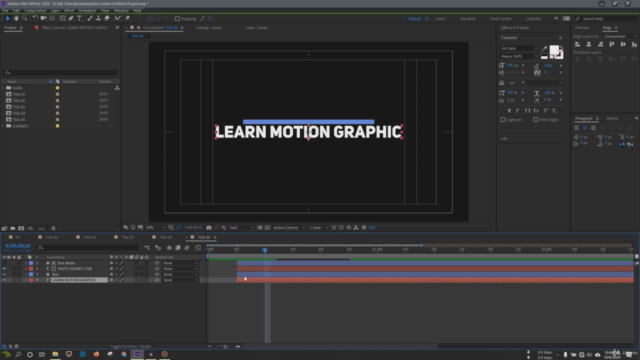 After Effects Text Animation Lower Thirds & Motion Graphics – Screenshot 2