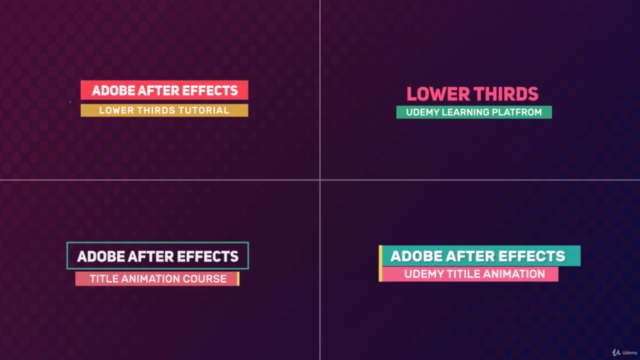 After Effects Text Animation Lower Thirds & Motion Graphics – Screenshot 4