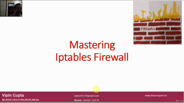 Mastering Iptables Firewall – Screenshot 1