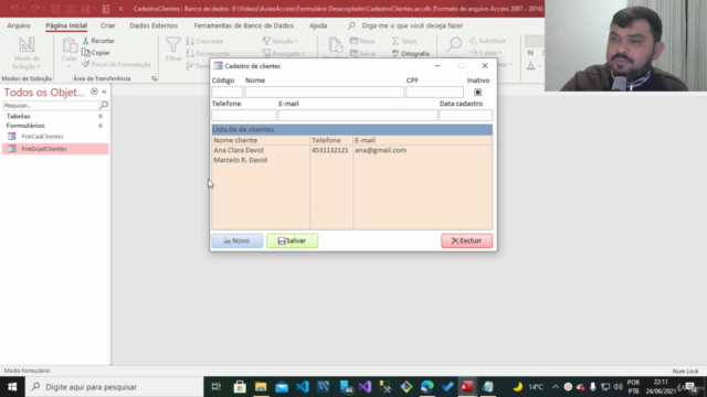 Access e VBA - Formulário Desacoplado - [Passo a passo] – Screenshot 1
