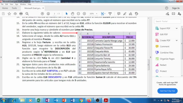Curso Taller De Excel Desde Cero Hasta Avanzado – Screenshot 3