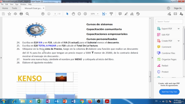 Curso Taller De Excel Desde Cero Hasta Avanzado – Screenshot 4