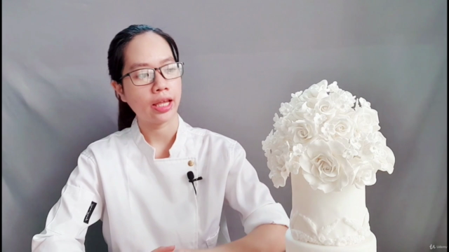 How to make Sugar flowers & Bouquet for Cake decorating – Screenshot 3
