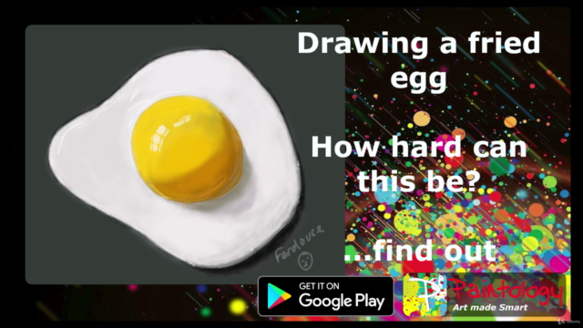 Paintology - Drawing a fried egg is not as easy as you think – Screenshot 1