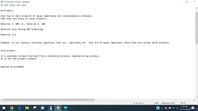 SAP Product Costing-Joint/CO-Product and By Product Process – Screenshot 1