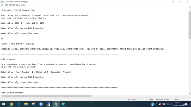SAP Product Costing-Joint/CO-Product and By Product Process – Screenshot 3