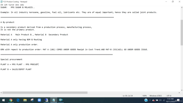 SAP Product Costing-Joint/CO-Product and By Product Process – Screenshot 4