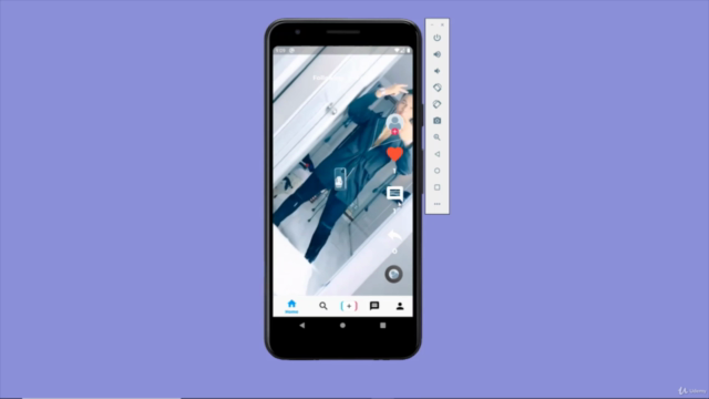 Create a TikTok clone with Flutter and Firebase [2020] – Screenshot 1