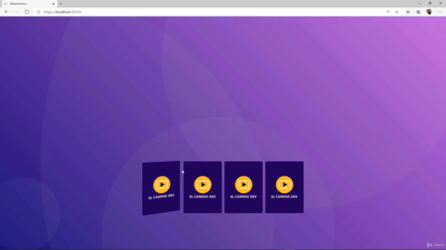 Aprende Blazor creando videojuegos - Memorama – Screenshot 1