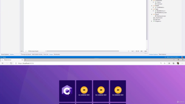 Aprende Blazor creando videojuegos - Memorama – Screenshot 2