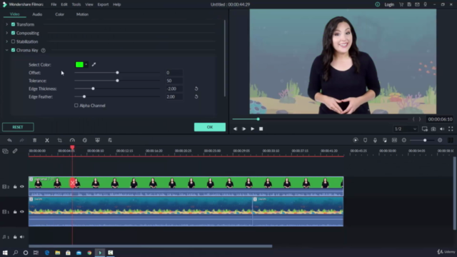 Wondershare Filmora 9-The Complete Video Editing Course 2021 – Screenshot 1