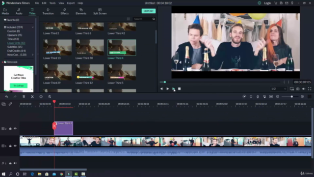 Wondershare Filmora 9-The Complete Video Editing Course 2021 – Screenshot 2