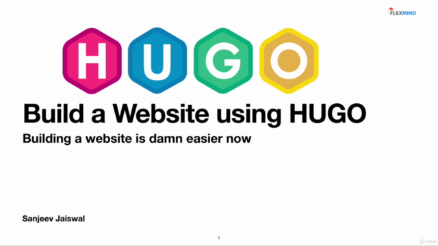Build a Static Website step by step using Hugo – Screenshot 1